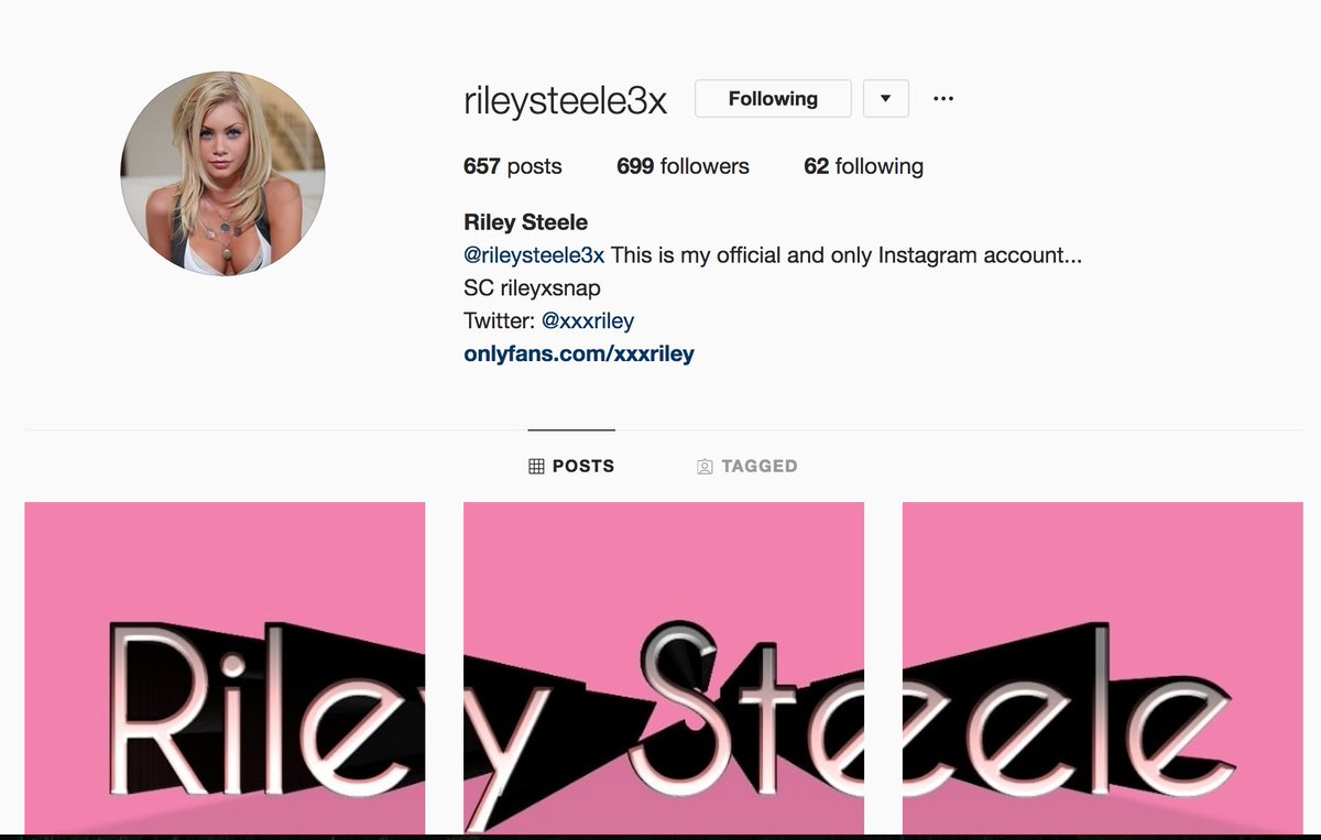Riley Steele on Twitter