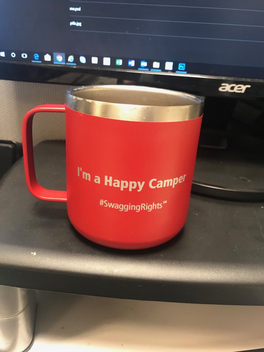 TomPowersJazz's tweet photo. Hey β¦@KOAKampgroundsβ© I was gifted this Camping Mug yesterday and said the folks at KOA would appreciate this. π #HappyCamper #IhaveCoffee https://t.co/CmA93O8eNr