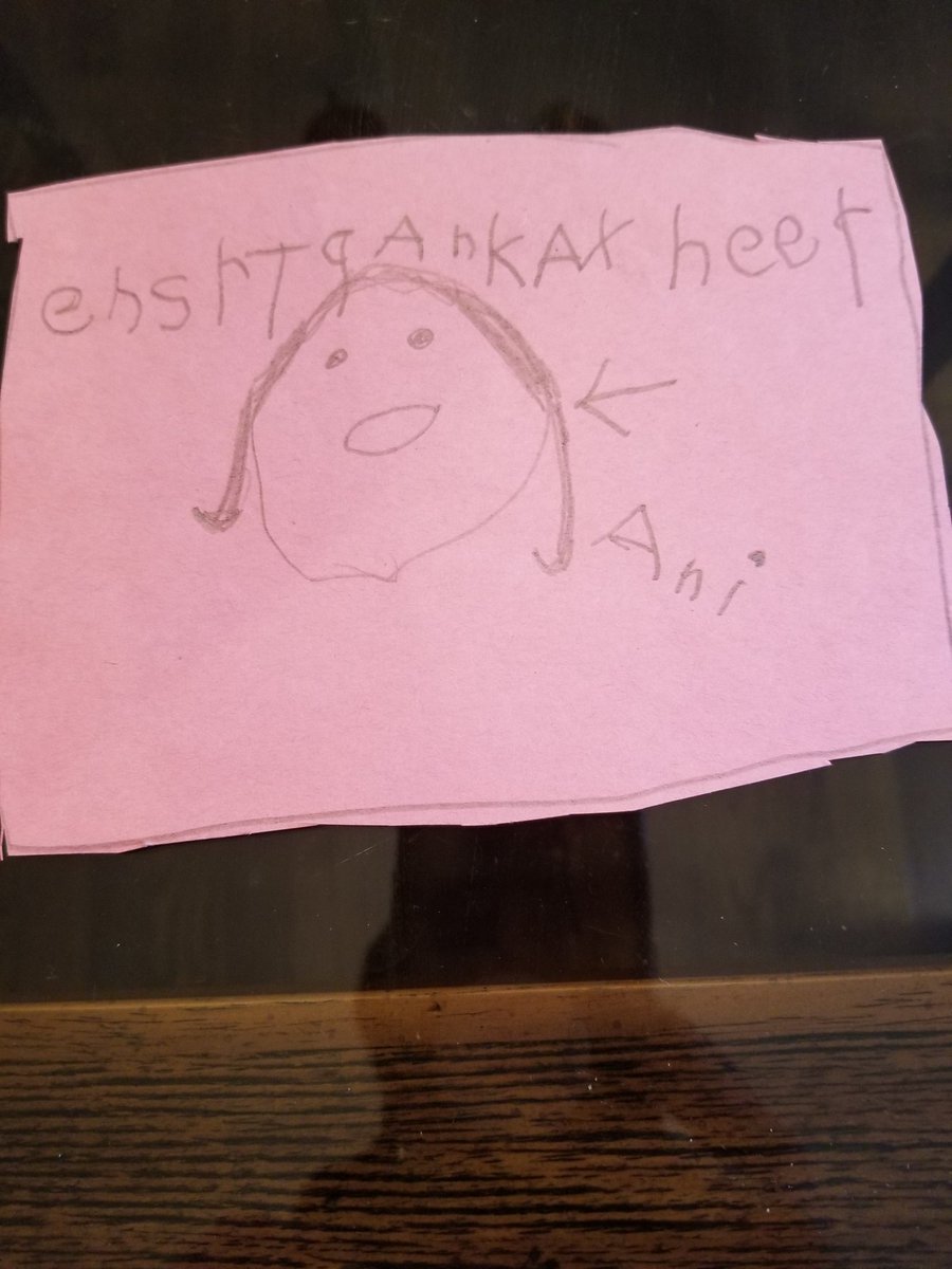 ourhumblecastle's tweet photo. @TrueKofi @XavierWoodsPhD @WWEBigE - we'll be at Smackdown Live Wilkes-Barre in March, and my daughter (who can't quite read yet) is busy making signs: "ensrt pankax heer" https://t.co/II954EHwaP