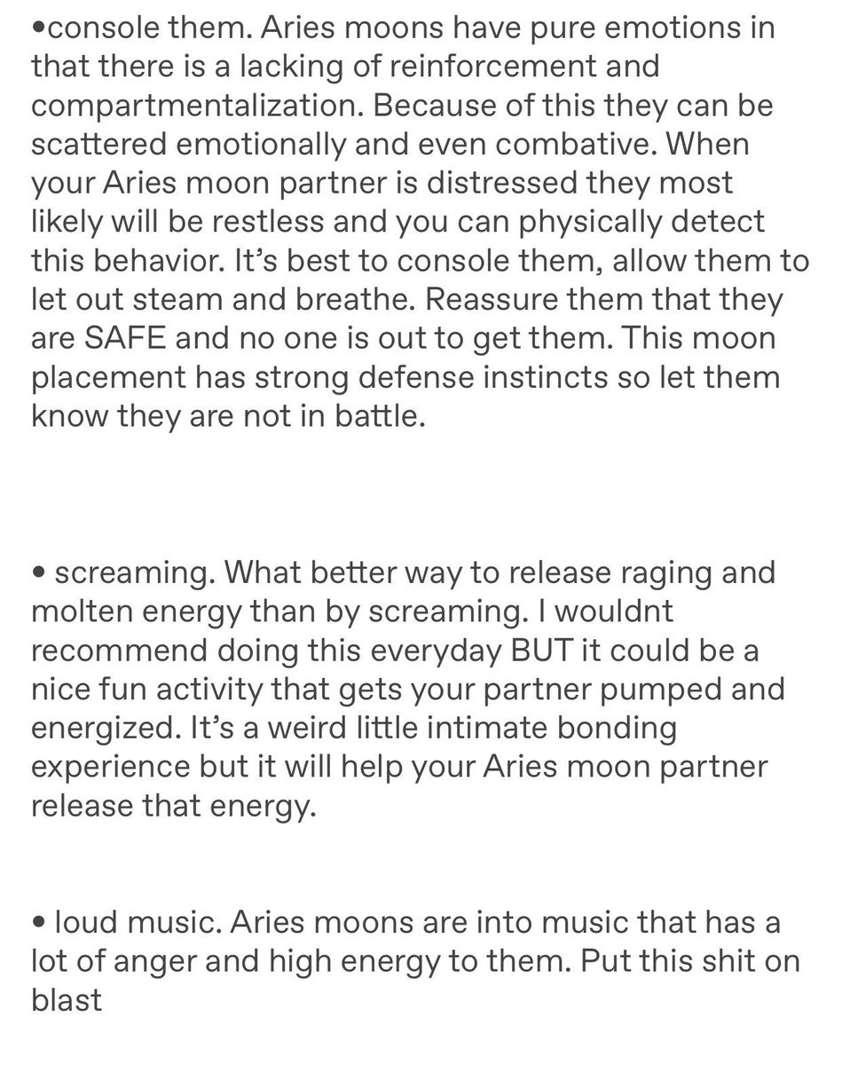 How to handle your partner with an Aries moon: