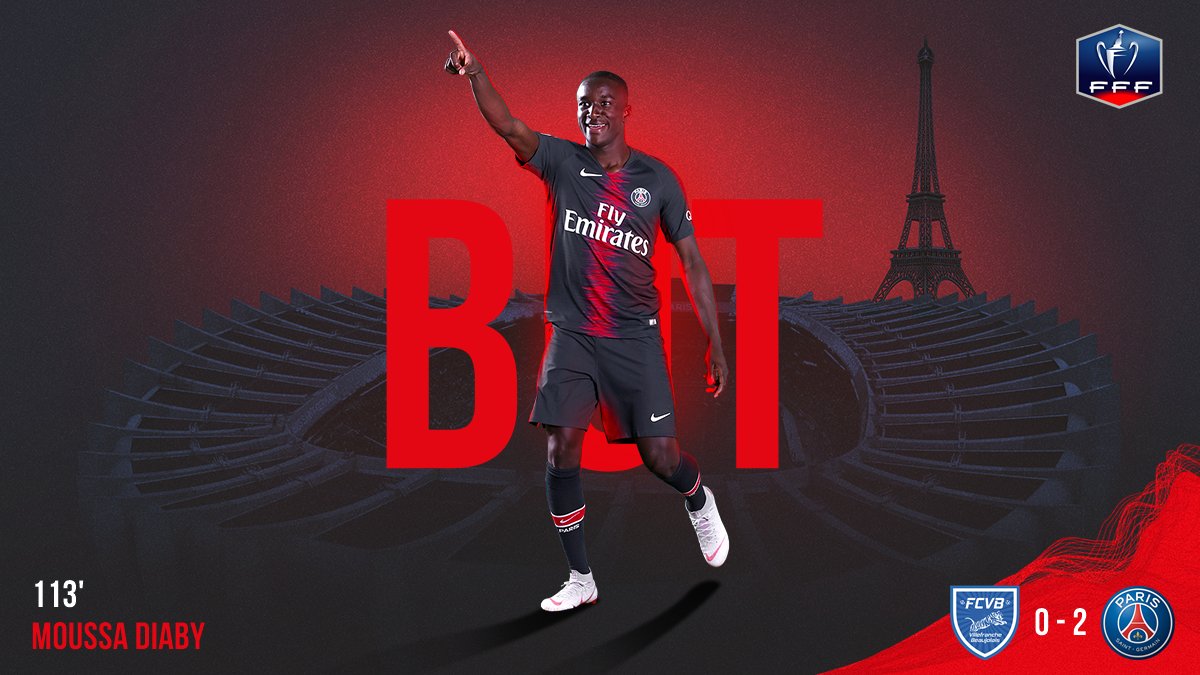 PSG_inside's tweet image. 113&apos; L&apos;offrande de @KMbappe pour Moussa Diaby qui n&apos;a plus qu&apos;à pousser le ballon dans le but vide ! 0-2 #FCVBPSG