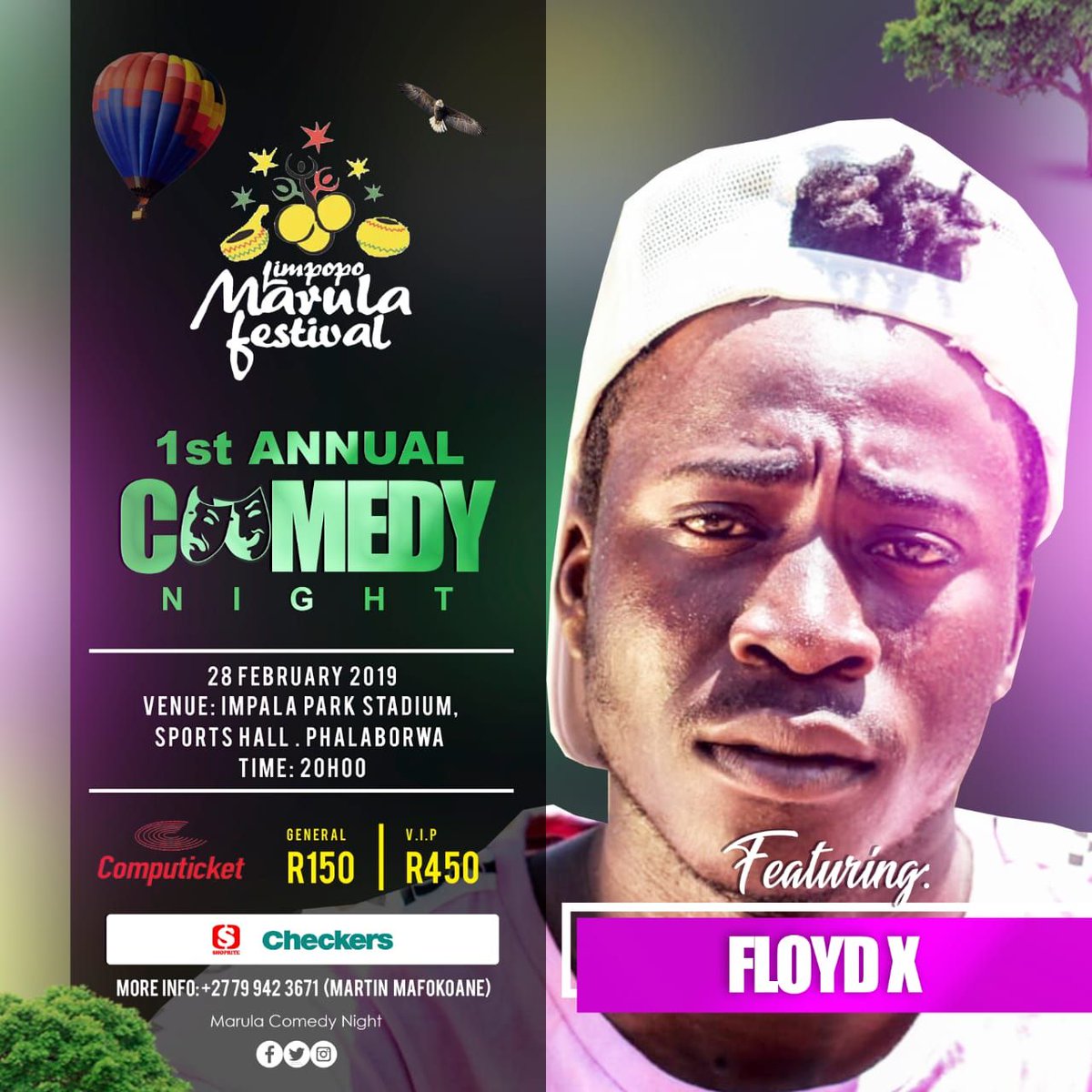 MarulaFestival's tweet photo. Here are some of the delightful laugh masters for our COMEDY NIGHT…Don’t get caught falling off your chair from all the local laughter in store for you!!! 

#MarulaSeason #MarulaBrew #WillYouBeThere #ShareLimpopo #MarulaFest19 https://t.co/3C8CypV5AA