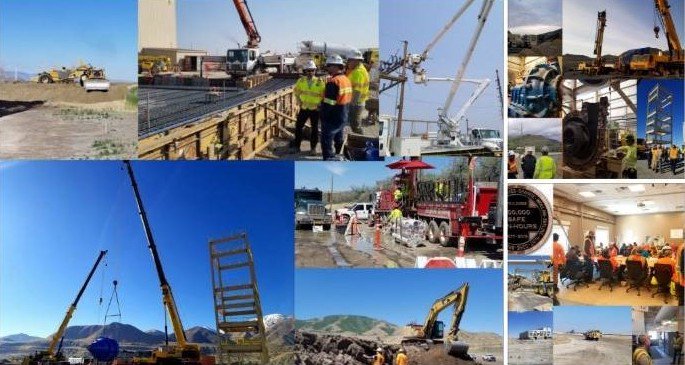 kennecottutah's tweet photo. In late 2018, the Kennecott tailings project management team, Brunel construction management team and more than 200 contractor employees obtained a significant milestone reaching two years and 300,000 man hours without any recordable injuries. https://t.co/8Y5Bbvq4kX