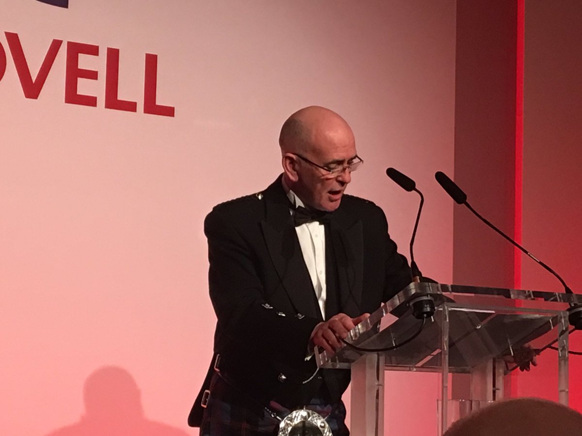 Our fabulous <a href="/CIHhousing/">Chartered Institute of Housing</a> President <a href="/strangparkhead/">James Strang</a> takes to the stage