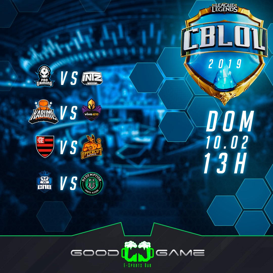 ggesportbar's tweet photo. Final de semana é #CBLoL aqui no GG, drinks especiais das equipes, sorteio de poster do Karthus e toda a atmosfera de jogos em um lugar só.
#GoodGameBar #LeagueOfLegends https://t.co/VRiyHHDhpw