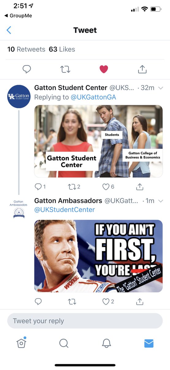 Bill Gatton right now... <a href="/UKGattonGA/">Gatton Ambassadors</a> <a href="/UKStudentCenter/">Gatton Student Center</a>