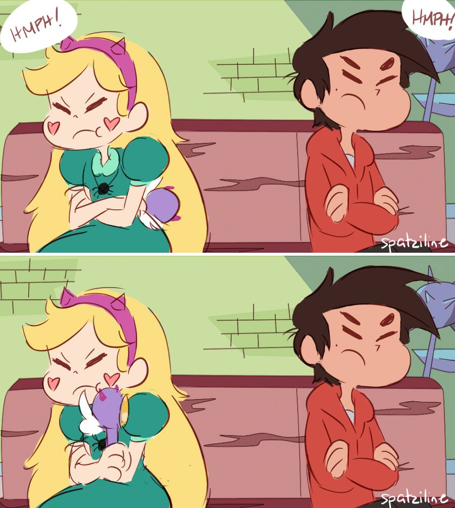 Can't stay mad at each other for long lol #SVTFOE #starvstheforcesofevil 