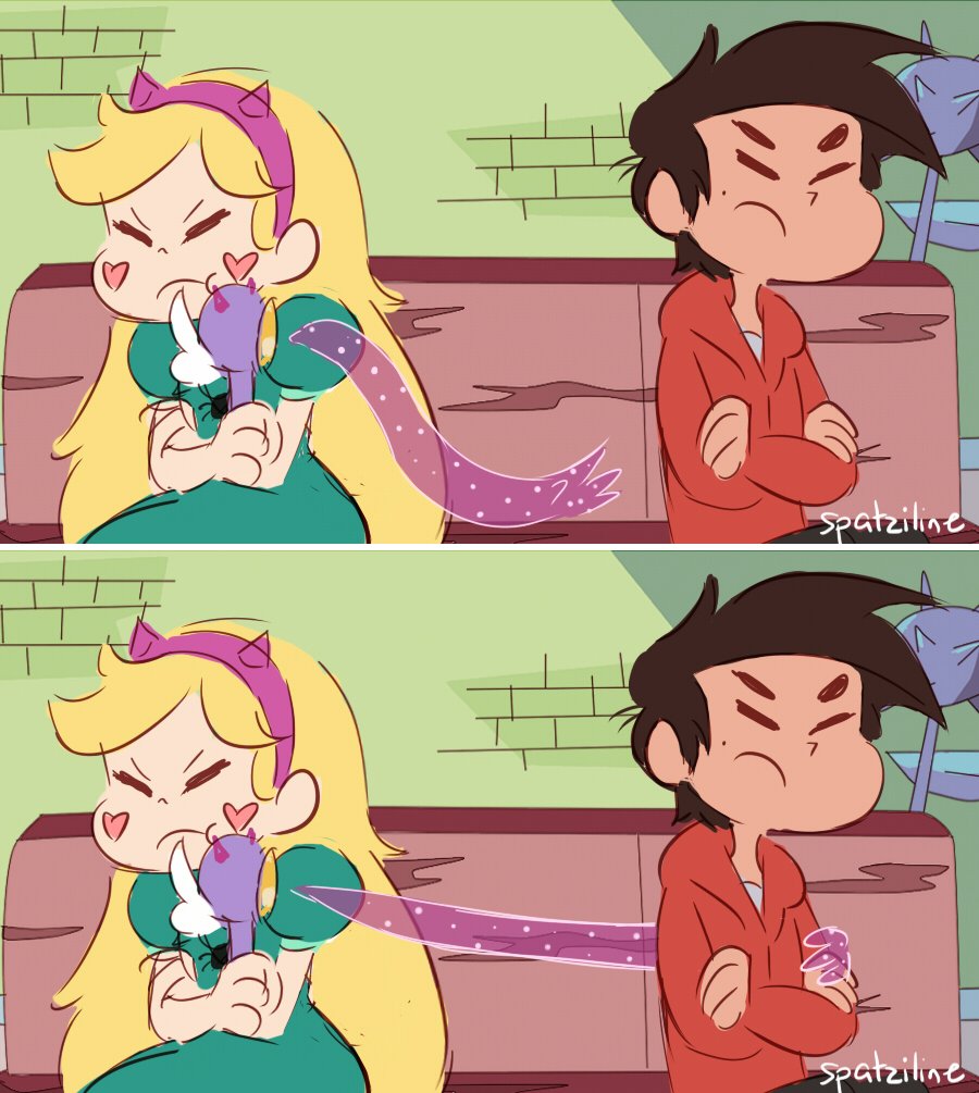 Can't stay mad at each other for long lol #SVTFOE #starvstheforcesofevil 