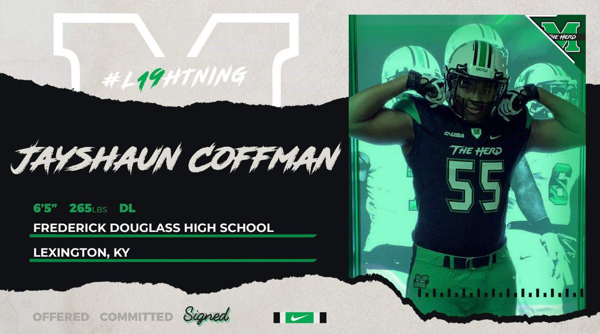 jayshaun94's tweet photo. Just committed to Marshall ✅✅✅✅@HerdNation https://t.co/7KYKQY445P