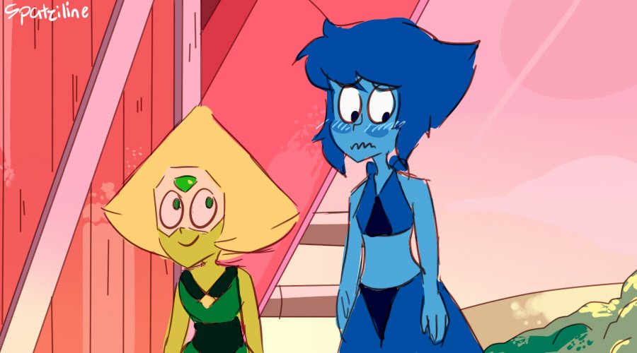 Peri thinks it's cute #StevenUniverse 