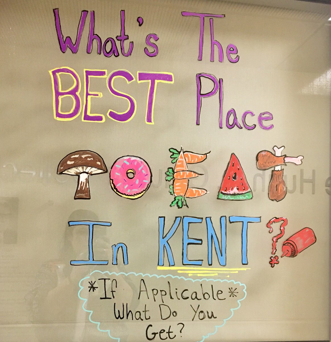 KSUPerfArtsLib's tweet photo. Tired of picking where to eat? Let the poll tell you what’s good (Maybe even avoid screwing up your Valentine’s Day Date #again) Visit us and find out for yourself! 🤤🍪🍩🍣🥗🌮🍔 https://t.co/o7fDvNNoqD