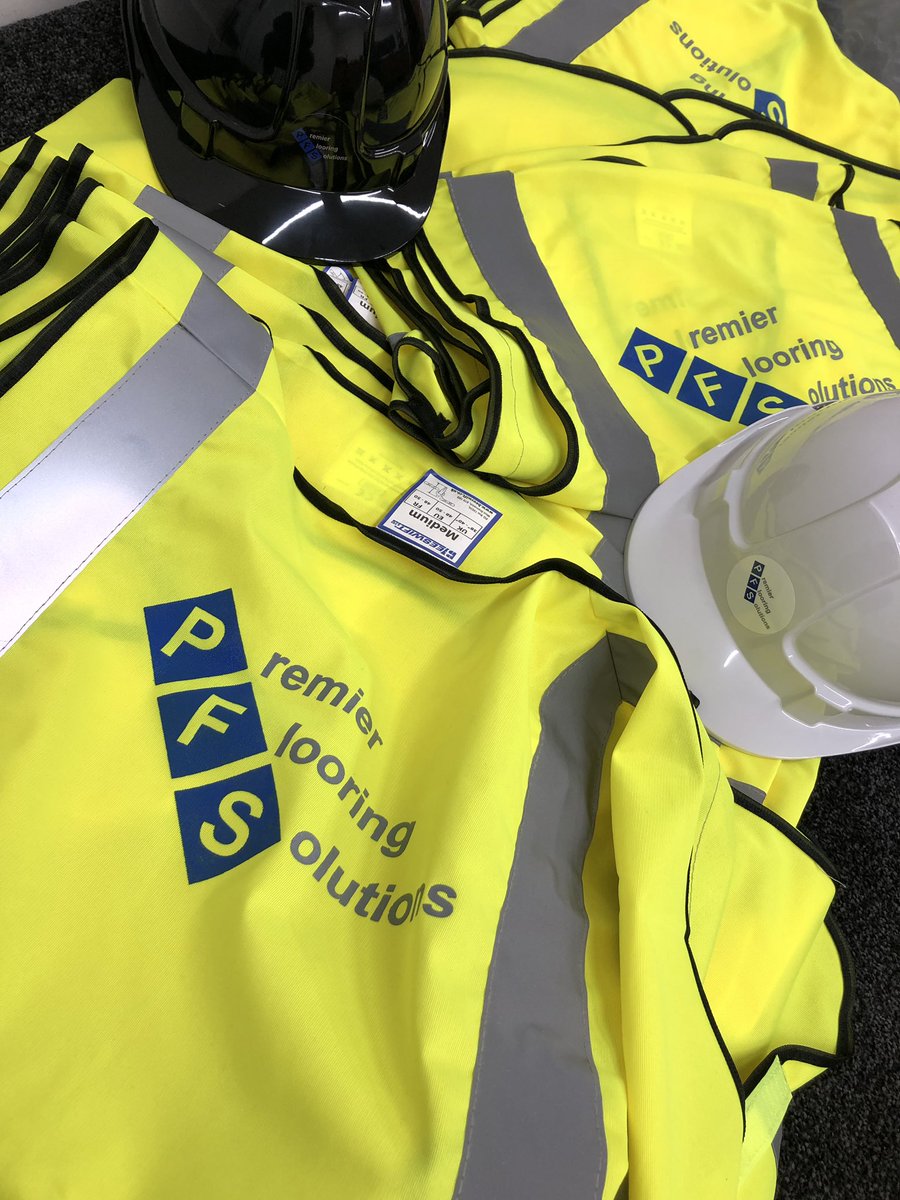 ThinkSafetyDocs's tweet image. First batch of branded PPE supplied to a happy customer!!! #PPE #HiVis
