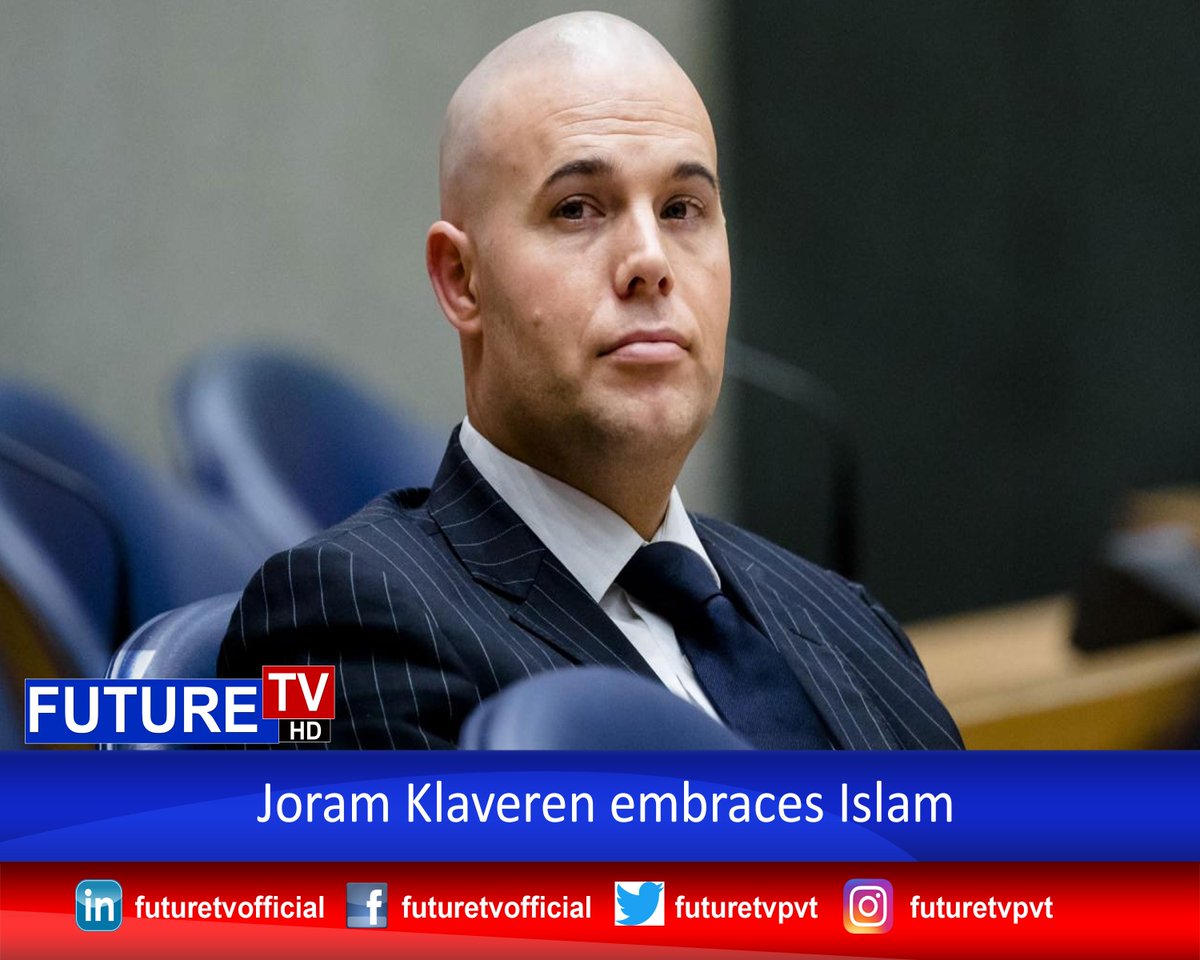 Live Tv on Twitter: "Joram van Klaveren, a Dutch former far-right MP