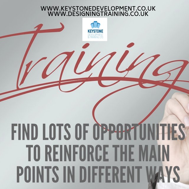 sheridan_webb's tweet image. Today&apos;s #trainingdesign tip is about maximising retention