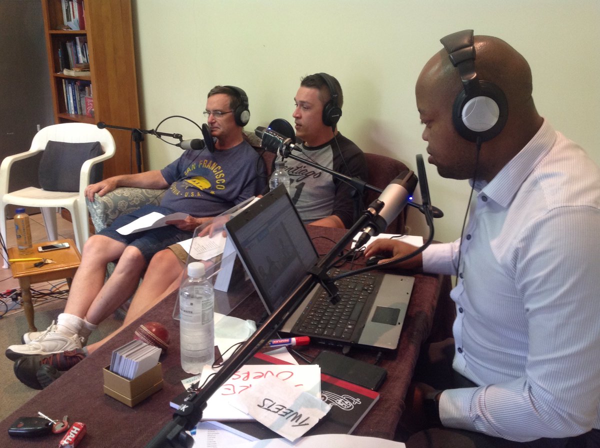 SimonGear's tweet photo. One of the very best feelings in the world is when you press play on your radio station and three talented guys just take it away. @GuerillaSA #SAvPAK @1worldsr @GoSportsTravel1 https://t.co/pGoDBFQK77