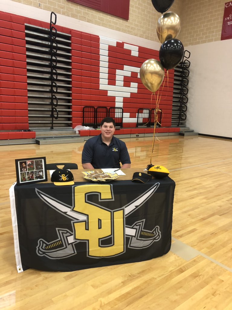 Blessed to say that I will be continuing my athletic and academic career <a href="/SouthwesternU/">Southwestern University</a>. Thank you to coaches and family that have helped me along this journey. Go Pirates! <a href="/SUPiratesFB/">Southwestern FB</a> <a href="/CoachJoeAustin/">Coach Joe Austin</a>