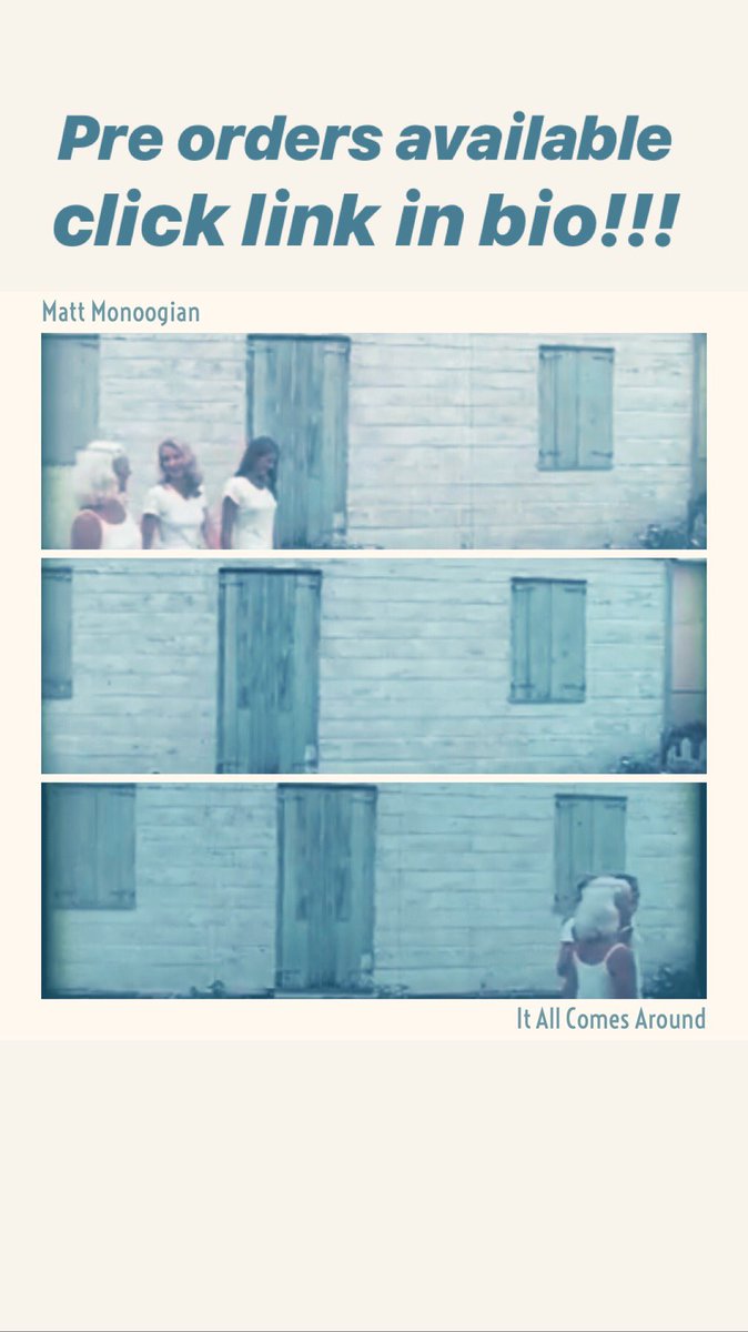 Pre Order “It All Comes Around” two tracks available at:
monoogian.bandcamp.com