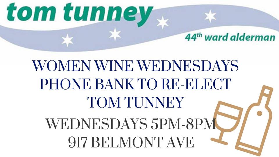 Join us tonight for #WomenWineWednesdays and help us talk to voters about why they should support Tom on #ElectionDay! Sign up here: bit.ly/2SpAzey