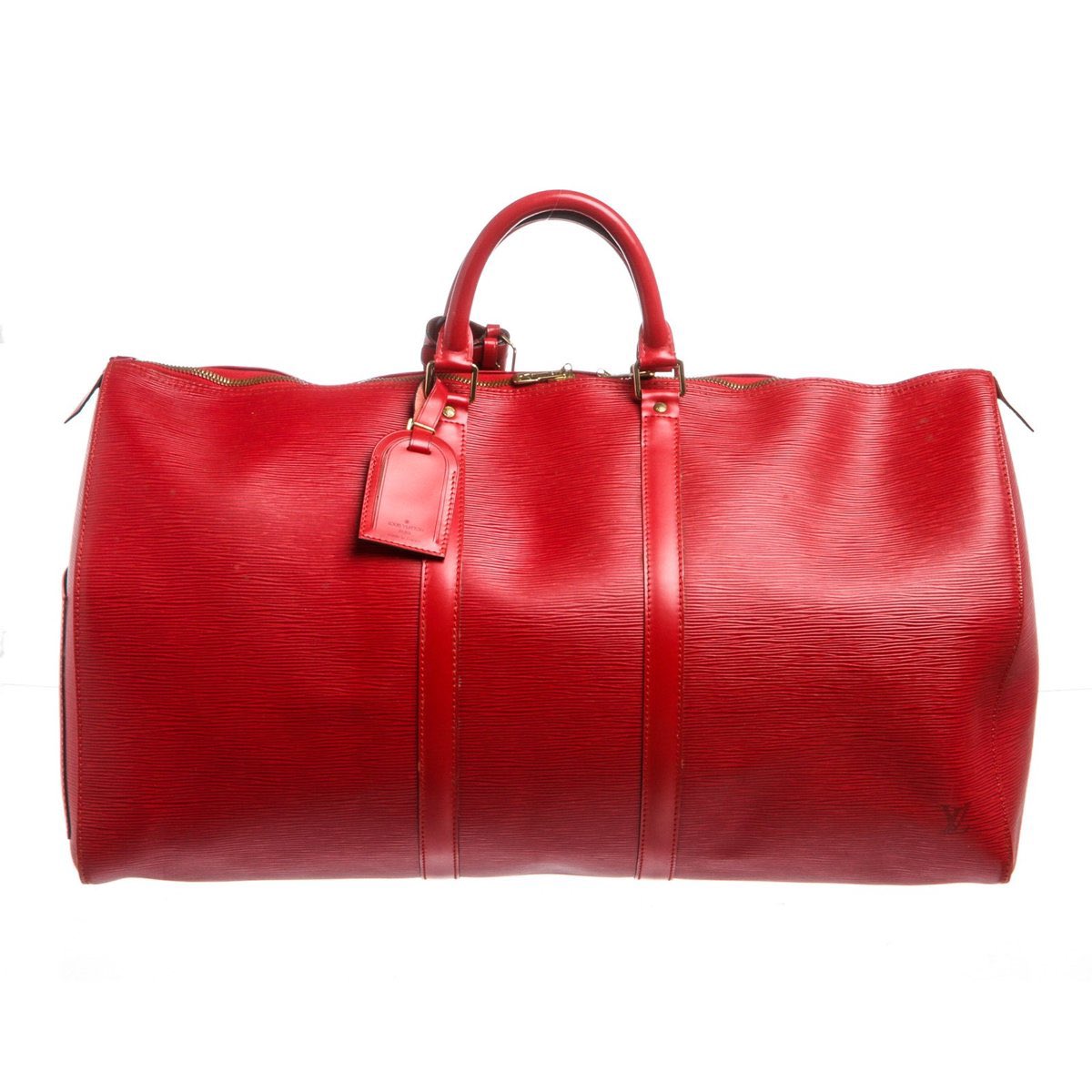 LOUIS VUITTON
Louis Vuitton Red Epi Leather Keepall 55 cm Duffle Bag Luggage #lvbags #lvred #overnightbag #jetsetter #weekenderbag #louisvuittonbag #designerbagsforless #buyboujee #buyboujeedeals
