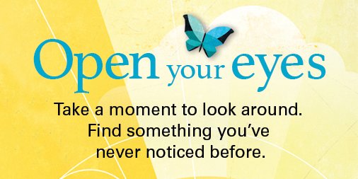 MarquetteToday's tweet photo. For today's Mission Week Challenge, we challenge you to open your eyes. What new things have you noticed? #MissionWeek2019 https://t.co/6dhrEdJdJW