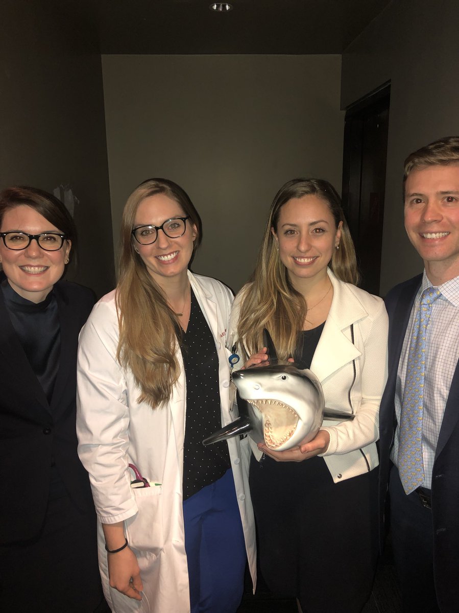DoctorHoRo's tweet photo. @TempleSurgery residents win #WellnessDay2019 Shark Tank Competition with “Howl at the Owl” an app that tracks on real time resident wellness information. @TempleGME @TempleHealth @AJGTempleSurg https://t.co/nmkQw9vSxk