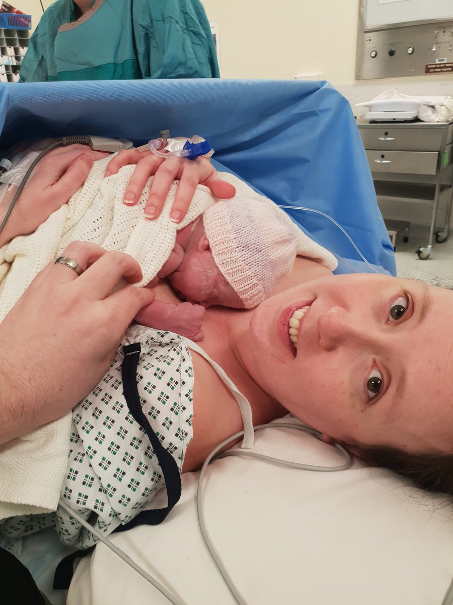 Thanks for the amazing care in theatres and on B26. Such amazing, caring staff making our beautiful baby girls arrival perfect! Proud to work in a trust with such fab staff! #loveatfirstsight <a href="/nottmhospitals/">Nottingham University Hospitals</a> <a href="/NottmMaternity/">NUH Maternity</a>