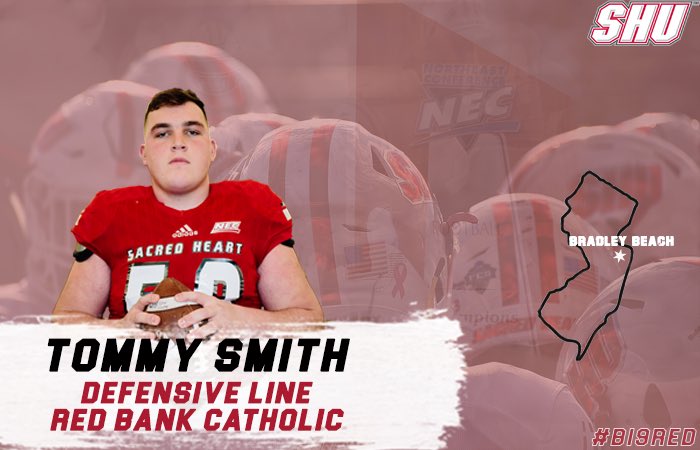 sacredheartufb's tweet photo. Tommy Smith
DL
Red Bank Catholic
Bradley Beach, NJ
#B19RED #WeAreSHU https://t.co/6vJ3pmHFms