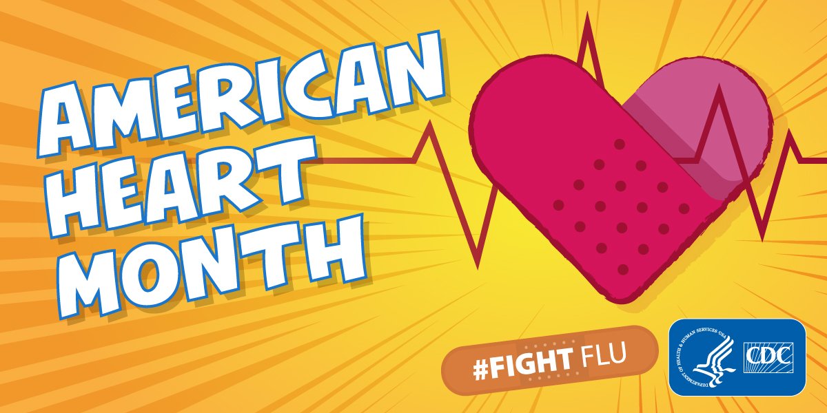 CDCFlu's tweet image. February is #AmericanHeartMonth. Each week, we will be sharing facts about #flu and #heartdisease! 

Heart disease refers to several types of heart conditions and represents the leading cause of death in the U.S. Follow this thread to learn more! 👇