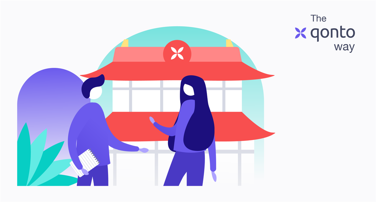 getqonto's tweet photo. Steve Anavi, our co-founder and president wrote a blog post about #TheQontoWay: Why is People Development our strategy? 
You want to know more about our journey to build our company #model as we scale? Read this article ➡️ https://t.co/tAZOevmwgE https://t.co/L5qA69HSZj