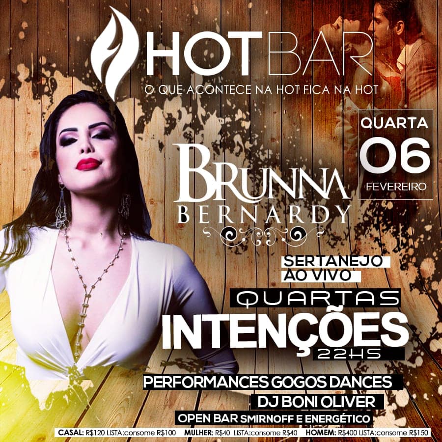 hotbarsp's tweet photo. Hoje é dia de sertanejo ao vivo com a linda da Brunna Bernardy, não percam! #vempraHotBar #HotBar #baladaliberal #festasSP https://t.co/uocWortt6C