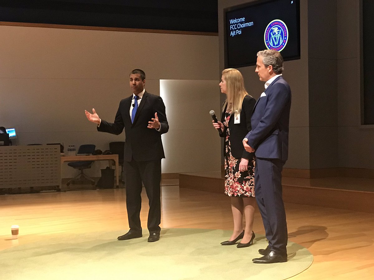 Exciting to listen to @AjitPaiFCC at <a href="/EricssonNA/">Ericsson N. America</a> this morning. Great perspectives on rural broadband and life lessons on the pier of utilizing your potential. Fortunate to listen in and fired up for the rest of the day #FCC