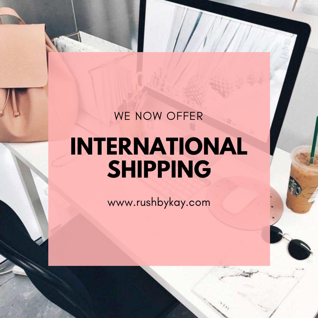 rushbykay's tweet photo. BUENOS DIASSSS!!!!

RUSH by Kay now offers INTERNATIONAL SHIPPING ‼️🙌🏾🛒🛍 

Spread the word &amp; enjoy shopping with us!😊 https://t.co/p6l3ybwrK1 https://t.co/48EvlyKmnV