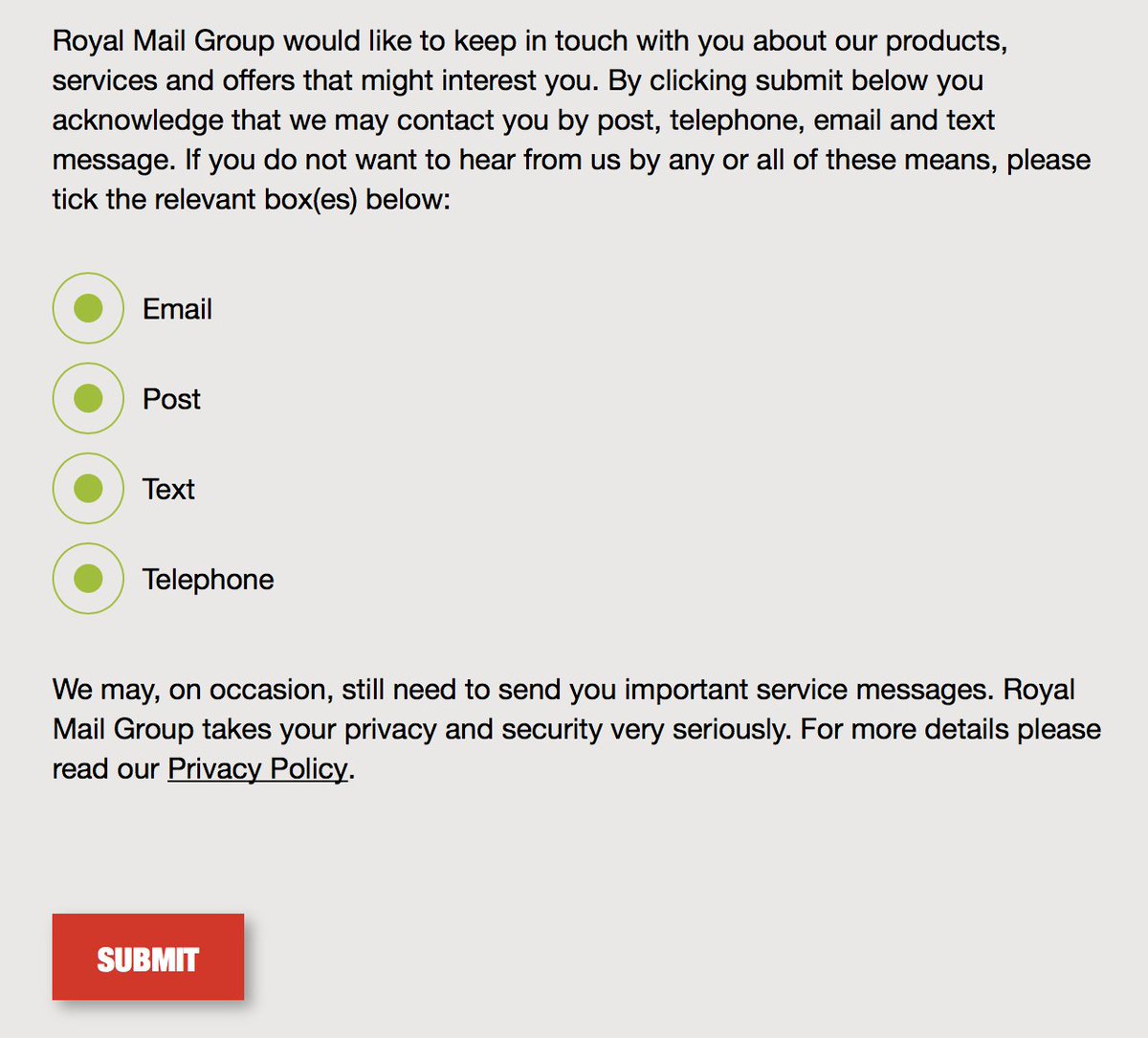 LouisaStockley's tweet image. The irony, when I have to OPT OUT of marketing to download something from a #GDPR expert.