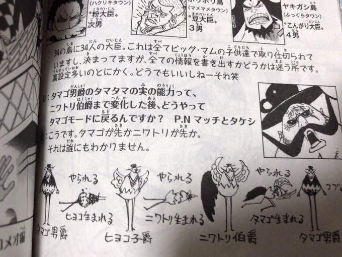 ワンピース タマゴ男爵の強さや能力とは 過去や声優情報も調査 2ページ目 Selvy