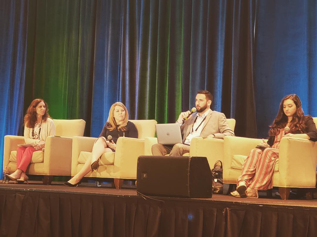 SuiteHomeChi's tweet photo. Suite Home Owner Jennifer Breen joining @Cartus & other @CHPAonline members on a panel "Future of Staff: Navigating the Multi-Generational Workforce" @ CHPA Conference! #corporatehousing #servicedapartments #temporaryliving #corporateapartments #chpa #education #companyculture https://t.co/4jUuO8uPqw