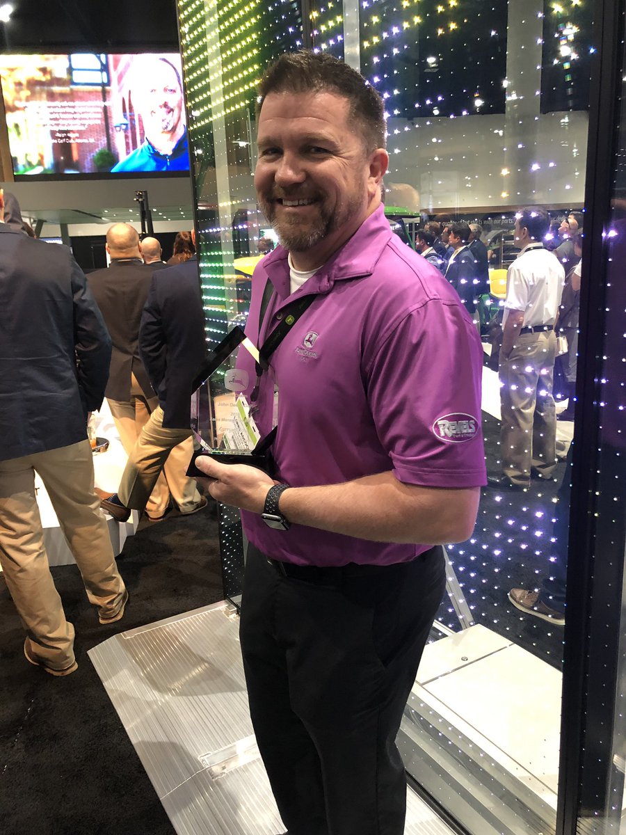 Congratulations to Sales Manager of the Year @adcock_larry for the North East, Mid Atlantic, and Midwest.  @RevelsTractor
