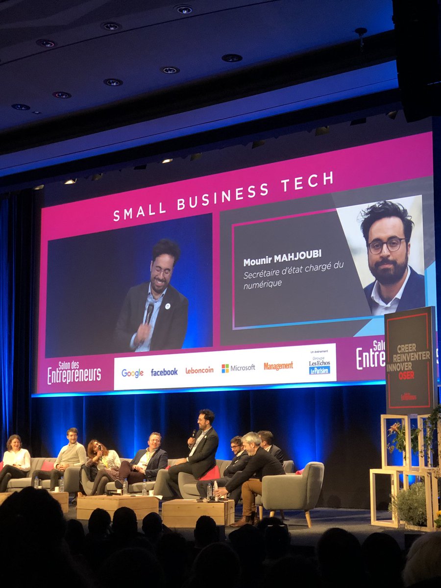 Audrey2MK's tweet photo. « Il n’y a jamais eu de meilleur context qu’aujourd’hui pour créer sa boîte » @mounir #SDE2019 #letsdoit @SopPichon https://t.co/n0NG7zwrNu