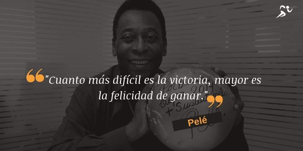 sportigo_app's tweet photo. Edson Arantes conocido como Pelé futbolista brasileño y jugador histórico del Santos F. C. Fue elegido como el mejor futbolista del siglo XX  por los miembros de la Comisión de Fútbol de la FIFA.
.
.
.
 #Inspiracion #Deporte #Futbol #Pele #Fifa #Actitud #Disciplina #wearesportigo https://t.co/oj2u9d0mxU