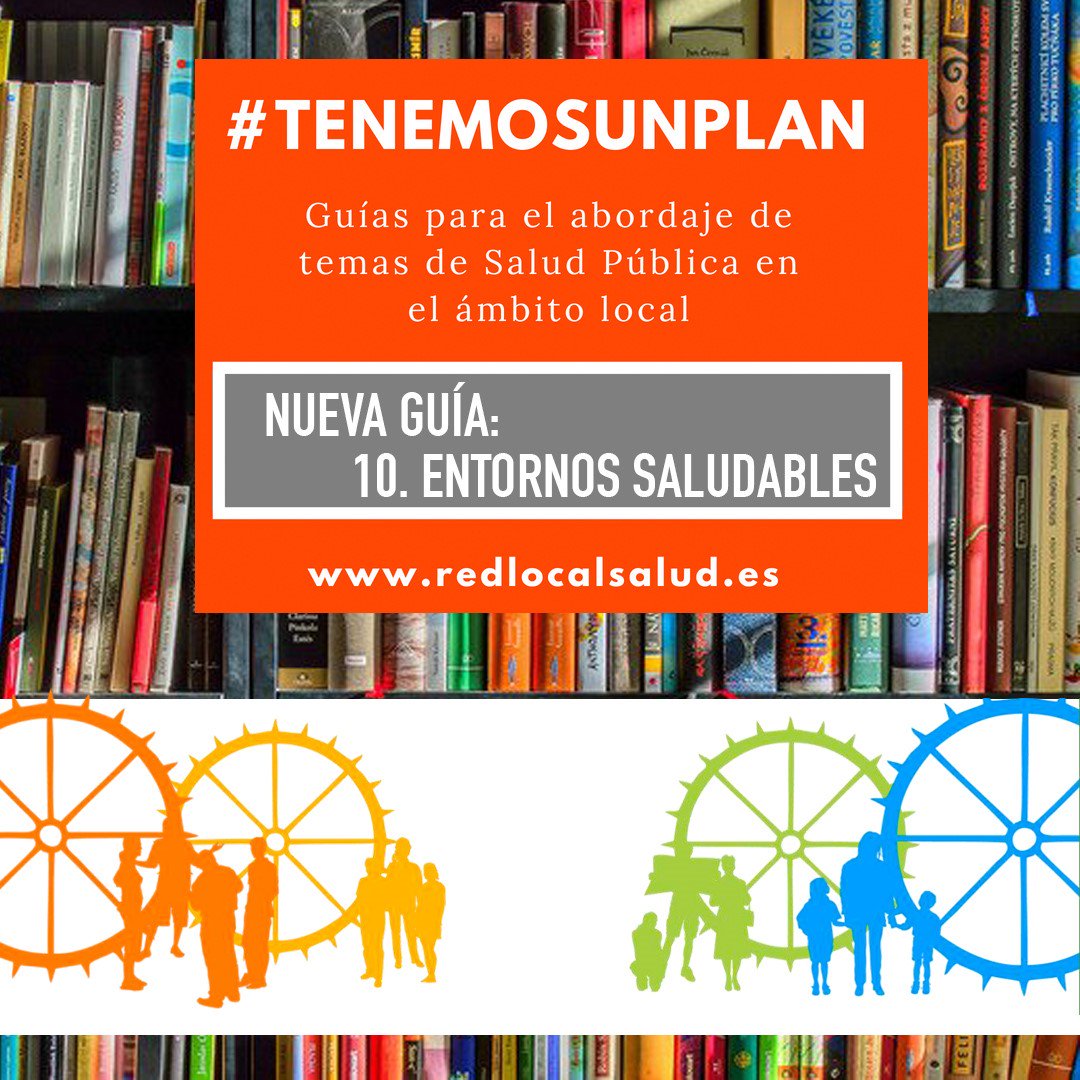 AndaluciaRELAS's tweet photo. #TENEMOSUNPLAN para que no olvides la importancia de promover los Entornos Saludables. 👉 Si eres municipio RELAS, ya tienes disponible  la décima guía  📚en el espacio de trabajo de 💻https://t.co/VJR7JIqPuw, #PlanLocaldeSalud #localizarlasalud https://t.co/KgEIqFMpi3