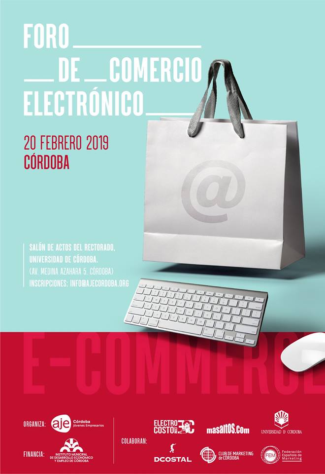 JovenAntuan's tweet photo. Foro de Comercio Electrónico de Córdoba.
Cómo funciona un ecommerce explicado por @Electrocosto @Masaltos @dcostal_com @Puterful_es @Rastreator @piensoymascotas @SilbonModa @DanielJuradoSEM @jesacevedo y muchos más.
Apunta la fecha 20/02/19!!!
Inscripciones en info@ajecordoba.org https://t.co/TozaMkxBH6