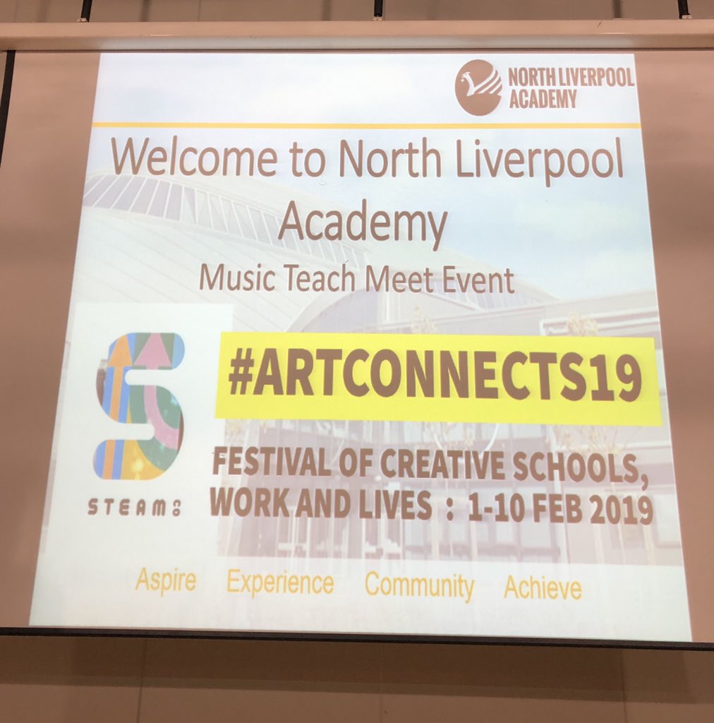 NorthLivAcademy's tweet image. Delighted to host the first Music Teach Meet @NorthLivAcademy 

#ARTCONNECTS19