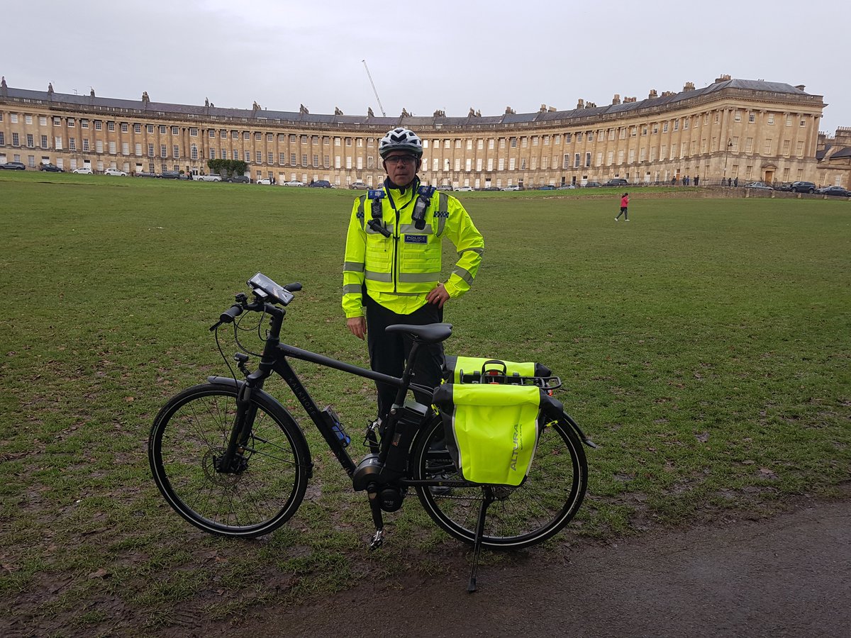 ASPBathNES's tweet image. Bath Neighbourhood Team have just been issued with electric bikes

Paul