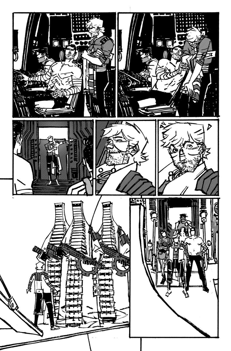WASTED SPACE #6 is out today!! The second arc begins, go get it!

Seriously, all you out there supporting WS mean the world to me. I hope you'll enjoy today's issue! Have some inks, on the house. 