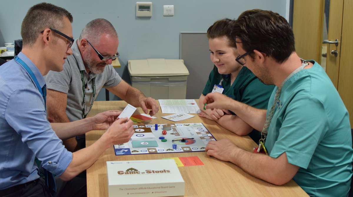 Stanley Stool says learn about #infectionprevention with <a href="/StoolsGame/">Game Of Stools</a> - the #cdiff educational game created by <a href="/FocusGames/">Serious Games & Simulations</a> &amp; nurse Gareth from @BCUHB.  learn more: stoolsgame.com