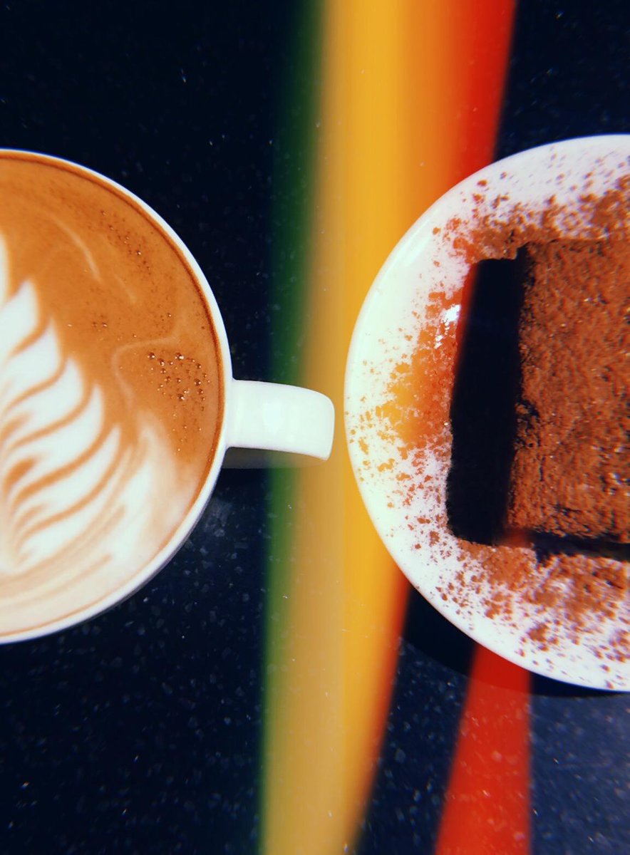 Pop down to Portrack today for one of our delicious Blonde Roast flat whites, pair it with a brownie or our new warm choc chunk cookies, we won't tell anyone you're cheating on your diet 🤫😉