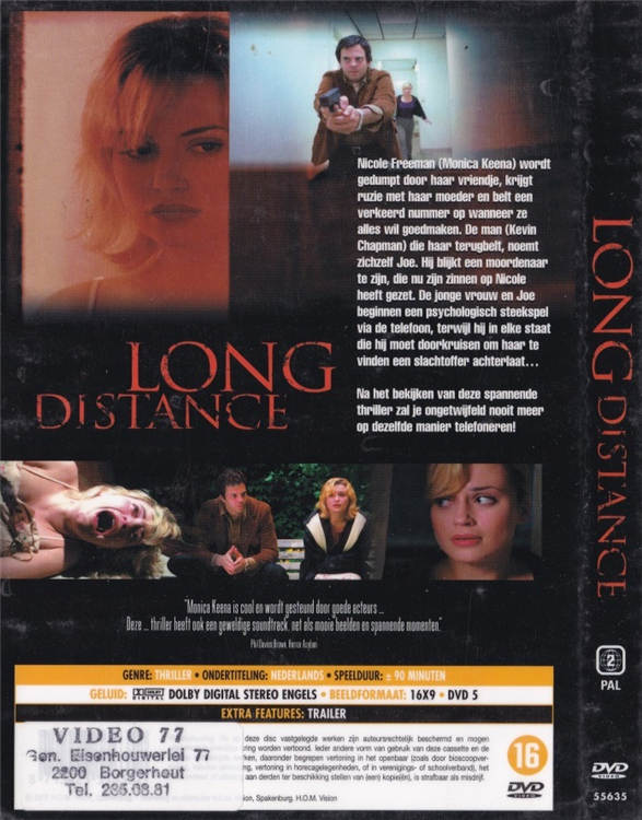 allzthings's tweet photo. New #Horror sub: #LongDistance (2005) by #MarcusStern: #DVD fully detailed in the db: 
https://t.co/rmwQfCHNrb

@PromoteHorror @UKHorrorScene @80sMveGraveyard @CrisMovieCorner @Theschlockornot @IncrediblyWho #Horror #HorrorMovies #Bmovies #horrormoviefan #HorrorFilms #MonicaKeena https://t.co/Jtb6FDXRJq