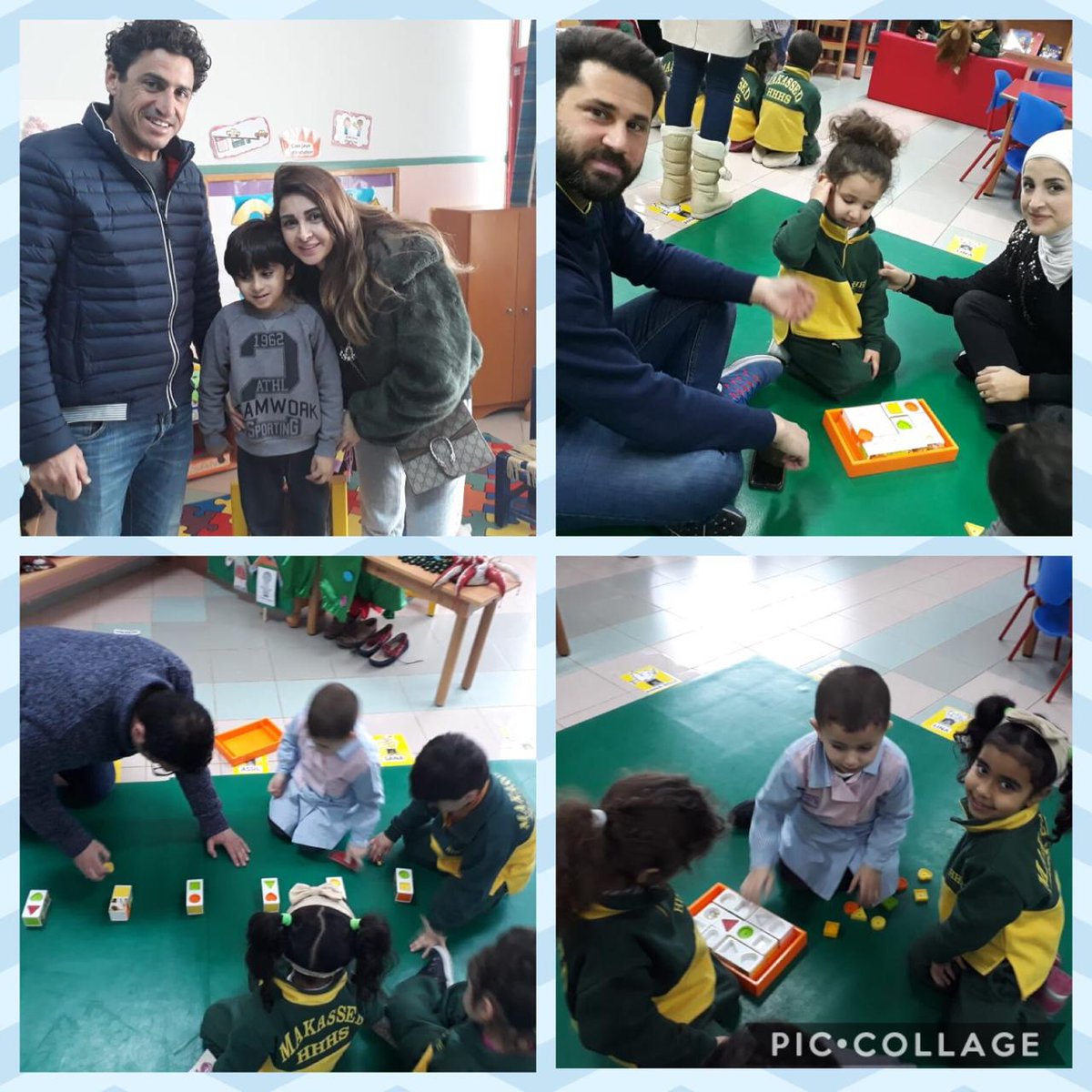 DimassiDiana's tweet photo. "Un enfant ne joue pas pour apprendre, il apprend parce qu'il joue" Tony Laine... Une journée motivante avec les parents #Global school play day🎳🤾‍♂⚽ @hhhs @tbaassiri https://t.co/w3z3dNbHAm