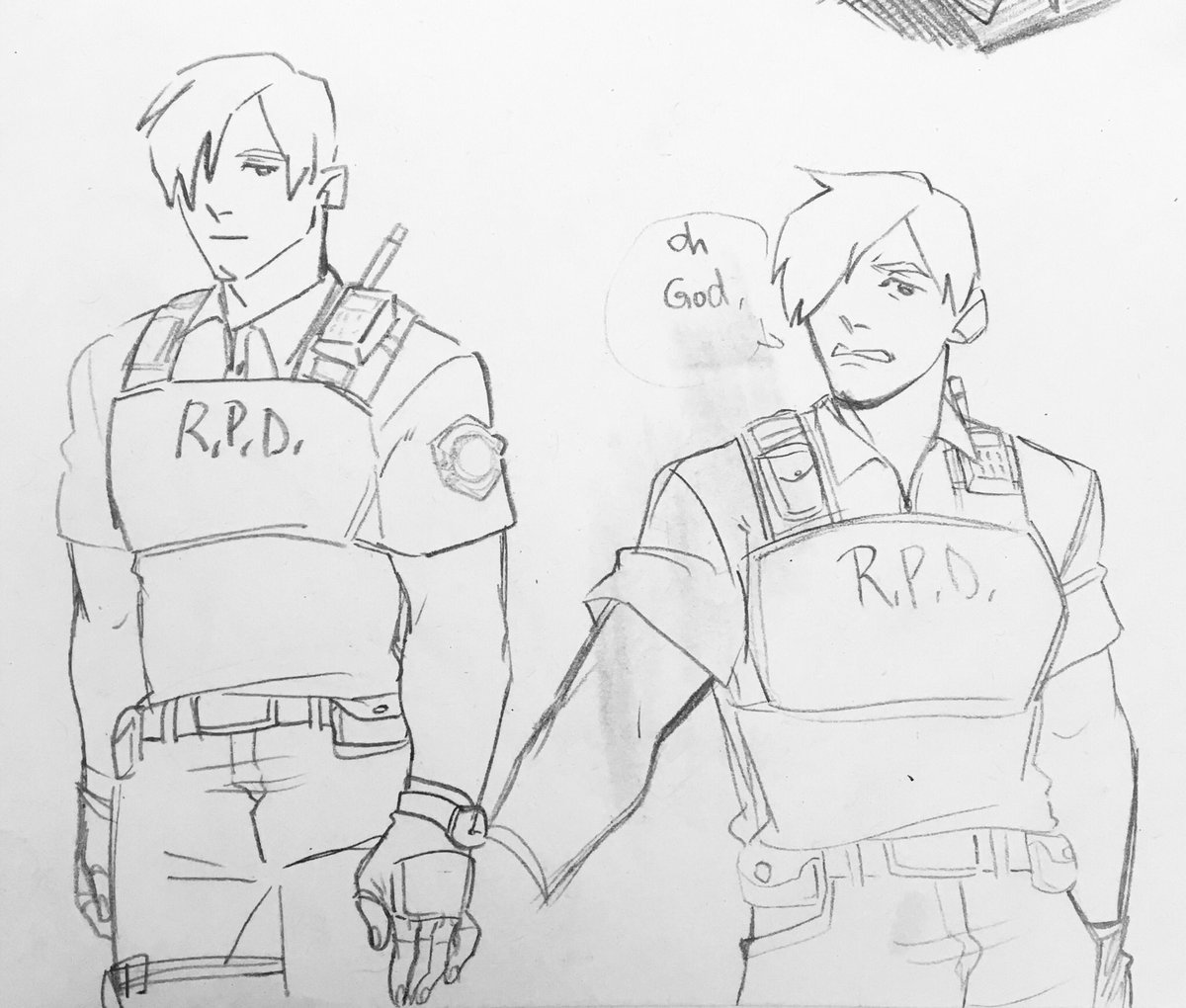 Leon S kennedy is truly a treat
#RE2 #ResidentEvil2Remake #LeonSKennedy #myart #art #fanart #capcom 