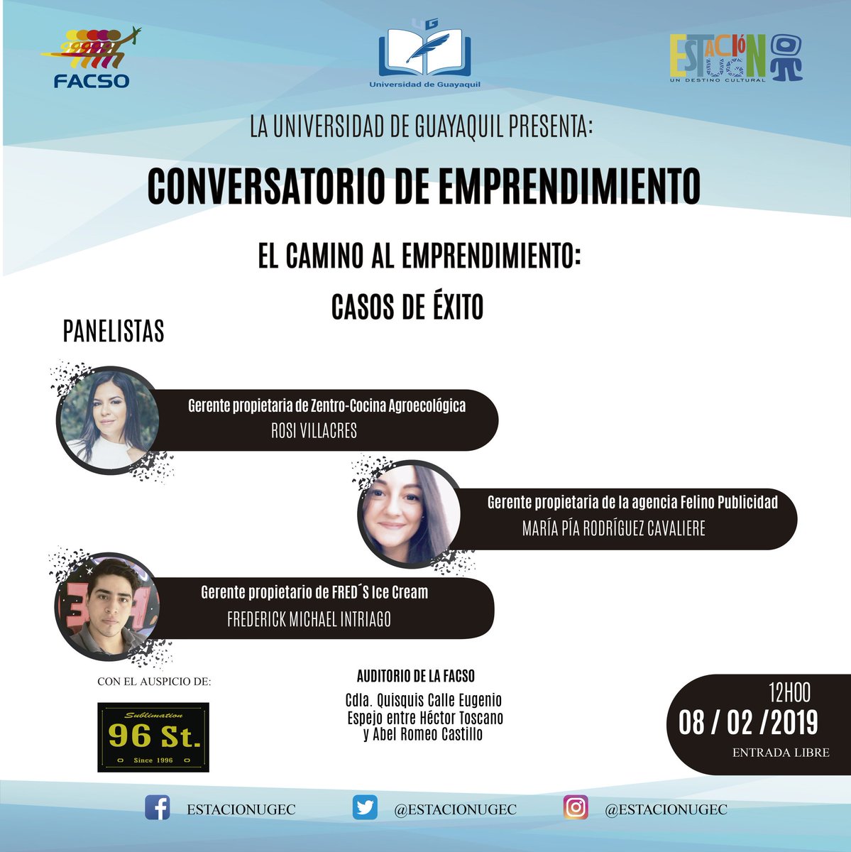 ✨Conversatorio De Emprendimiento✨
No Te Lo Pierdas
Te Esperamos!