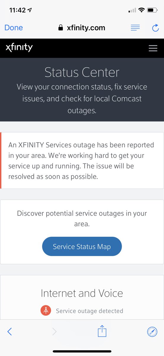 JacobElms's tweet photo. I have experienced a complete outage of varying durations, everyday, for the last week. I work from home, and this is unacceptable. Explain yourself @Xfinity https://t.co/GMxMqD3Ayi